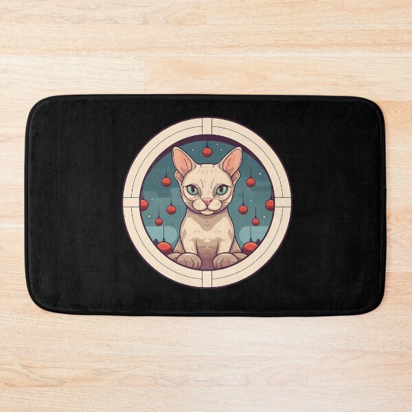 Item preview, Devon Rex Cat  Xmas Ornament, Love Cats designed and sold by Logiamerch.