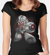 MEGA CYBORG Women's Fitted Scoop T-Shirt