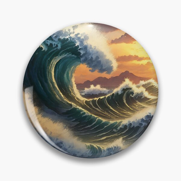 Item preview, Japanese waves designed and sold by occorocks.