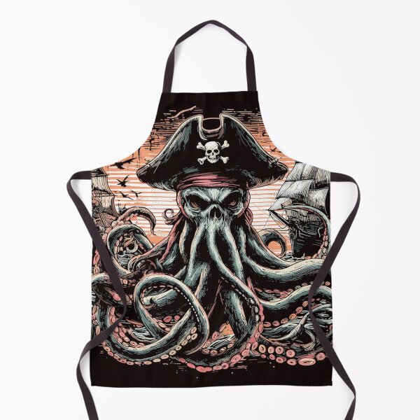 Item preview, Pirates skull octopus designed and sold by gittuska11.