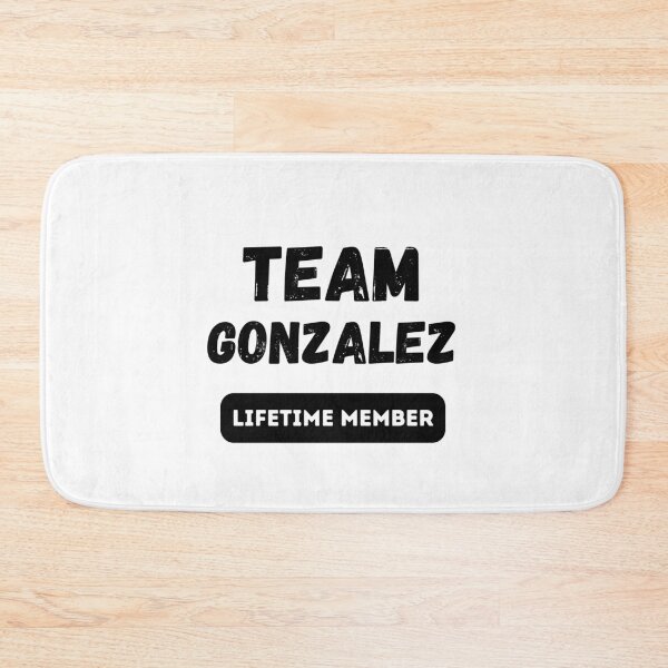 Item preview, Team GONZALEZ Lifetime member family gift designed and sold by IssaraStudio.