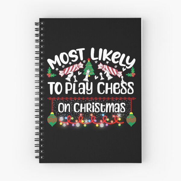 Item preview, Most Likely To Play Chess on Christmas designed and sold by KrisRubinArt.