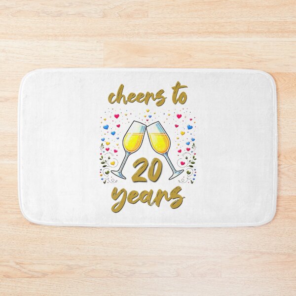 Item preview, Cheers to 20 years Anniversary Celebrating designed and sold by 4TeeToo.