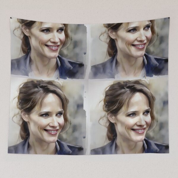 Item preview, The smile of Jennifer Garner designed and sold by bogfl.