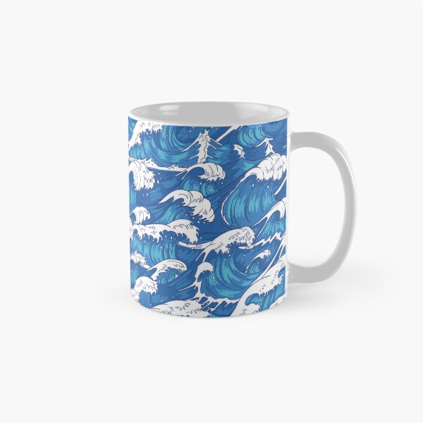 Item preview, Ocean's Fury - Dynamic Wave Pattern designed and sold by RuyaFab.