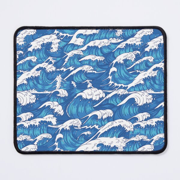 Item preview, Ocean's Fury - Dynamic Wave Pattern designed and sold by RuyaFab.