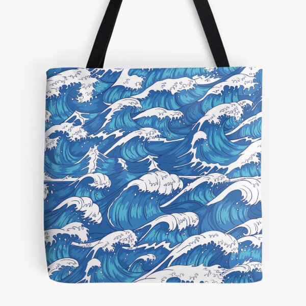 Item preview, Ocean's Fury - Dynamic Wave Pattern designed and sold by RuyaFab.