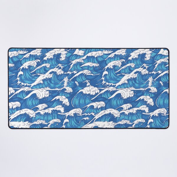 Item preview, Ocean's Fury - Dynamic Wave Pattern designed and sold by RuyaFab.