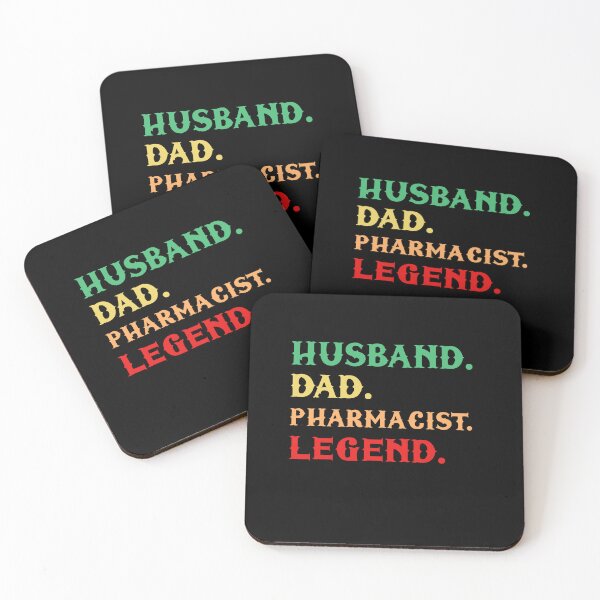 Item preview, Husband Dad Pharmacist Legend, Pharmacy Tech Gift, Medical Student, Pharmacy Graduation, Healthcare Worker designed and sold by behindthefacts.