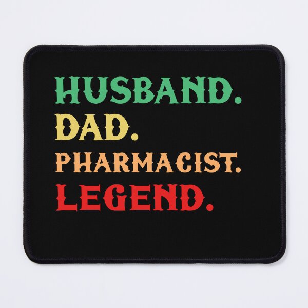 Item preview, Husband Dad Pharmacist Legend, Pharmacy Tech Gift, Medical Student, Pharmacy Graduation, Healthcare Worker designed and sold by behindthefacts.