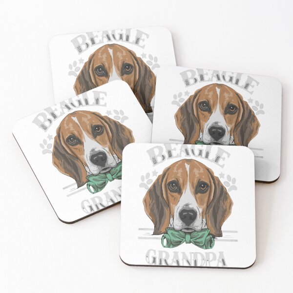 Item preview, Cute Beagle Grandpa Dog designed and sold by DashBliss.