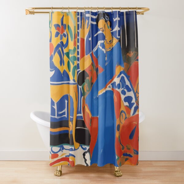 Item preview, Odalisque in a Blue Dress After Matisse designed and sold by Vicky Brago-Mitchell®.