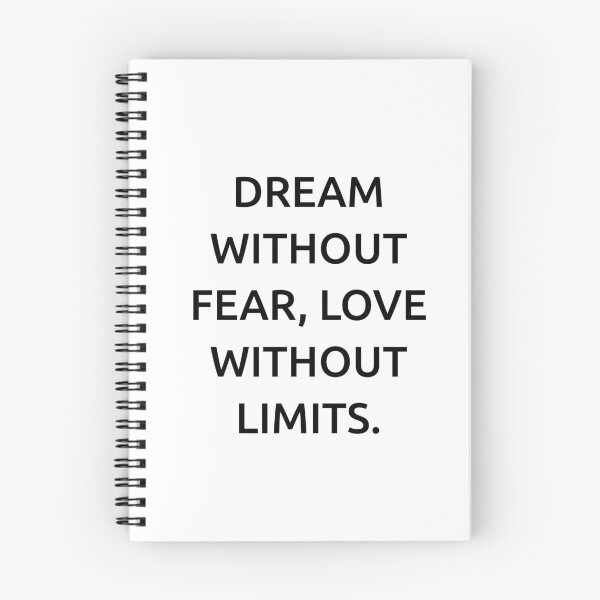 Item preview, Dream without fear, love without limits. designed and sold by IMCDT.