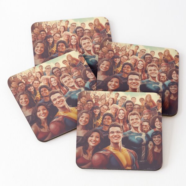 Item preview, Joyful Gathering of Heroes designed and sold by sagybp.