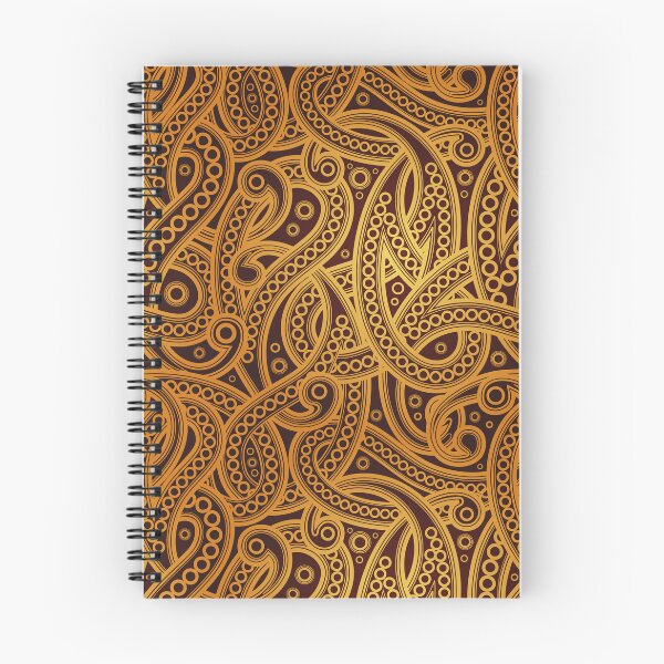 Item preview, Golden Elegance - Ornate Paisley Pattern designed and sold by RuyaFab.