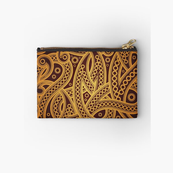 Item preview, Golden Elegance - Ornate Paisley Pattern designed and sold by RuyaFab.