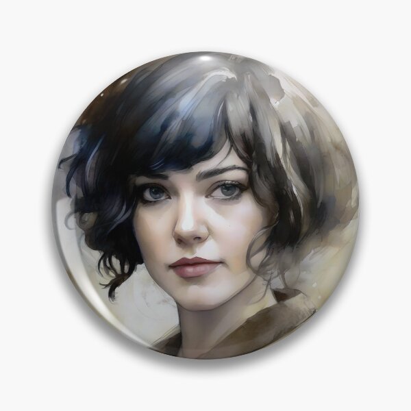 Item preview, Portrait of MaryElizabeth Winstead in watercolors designed and sold by bogfl.