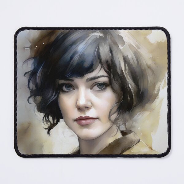 Item preview, Portrait of MaryElizabeth Winstead in watercolors designed and sold by bogfl.