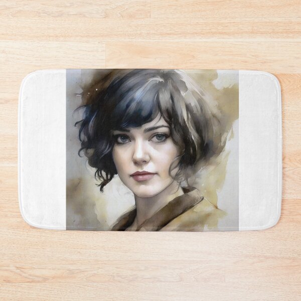 Item preview, Portrait of MaryElizabeth Winstead in watercolors designed and sold by bogfl.