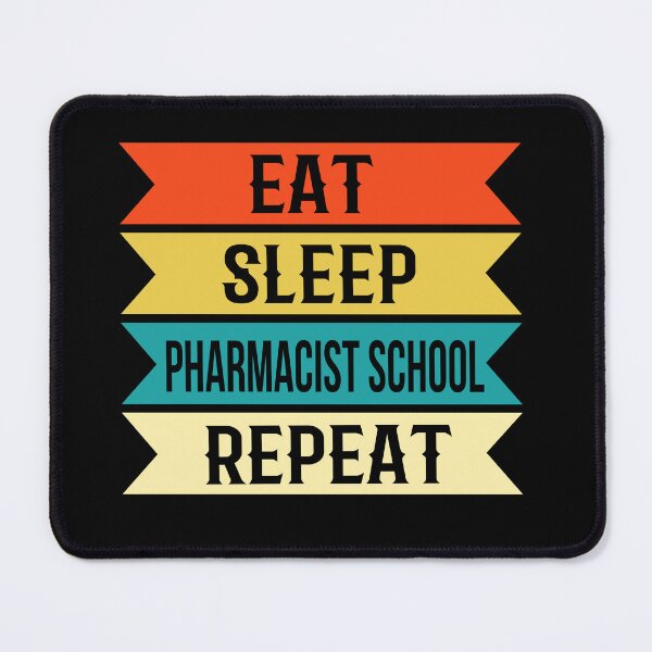 Item preview, Eat Sleep Pharmacist School, Pharmacy Tech Gift, Medical Student, Pharmacy Graduation, Healthcare Worker designed and sold by behindthefacts.