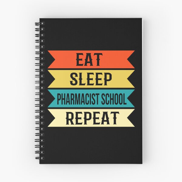 Item preview, Eat Sleep Pharmacist School, Pharmacy Tech Gift, Medical Student, Pharmacy Graduation, Healthcare Worker designed and sold by behindthefacts.