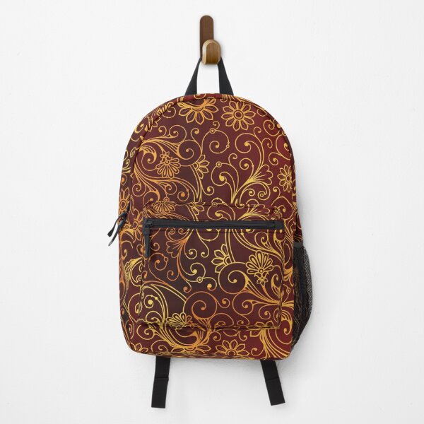 Item preview, Regal Flourish - Majestic Gold Floral Pattern designed and sold by RuyaFab.