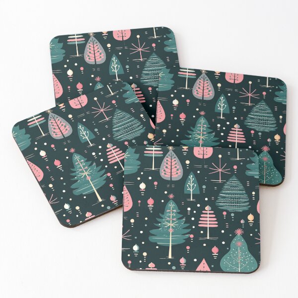 Item preview, Christmas Trees in 1950's House Wallpaper Style - Classic designed and sold by Paul-05.