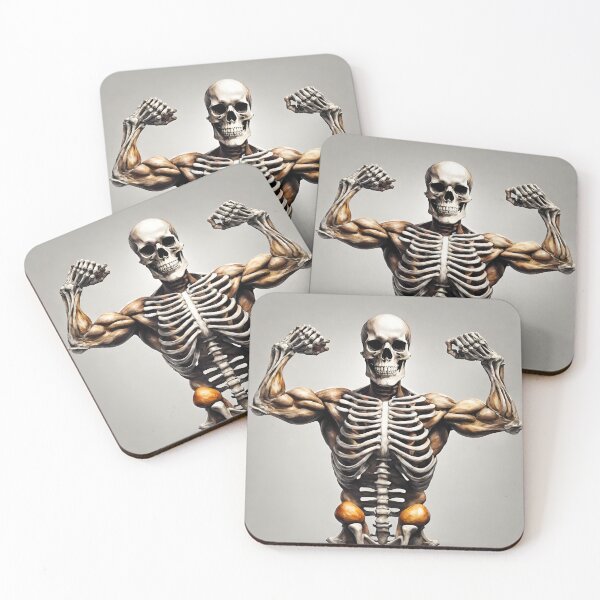 Item preview,  Bodybuilder skeleton designed and sold by StyleSketch.