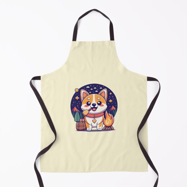 Item preview, Kawaii Campfire Corgi designed and sold by NormadWorld.