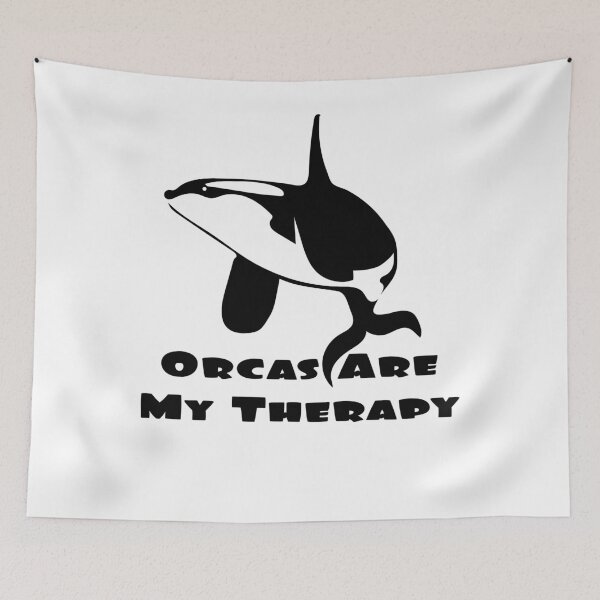 Item preview, Orcas Are My Therapy designed and sold by MrMedy.