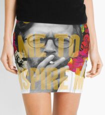 Eric Clapton Quote Art Mini Skirt