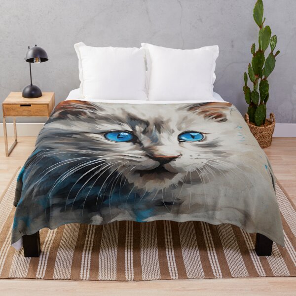 Item preview, Kitten with blue eyes designed and sold by StyleSketch.