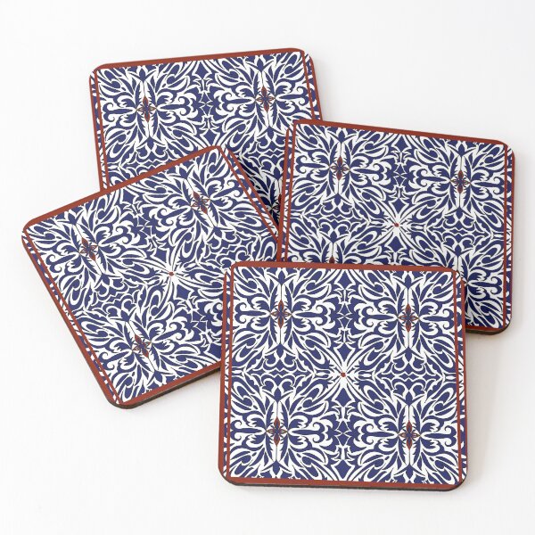 Item preview, Blue Tile series #6 designed and sold by Bindu Bammi.