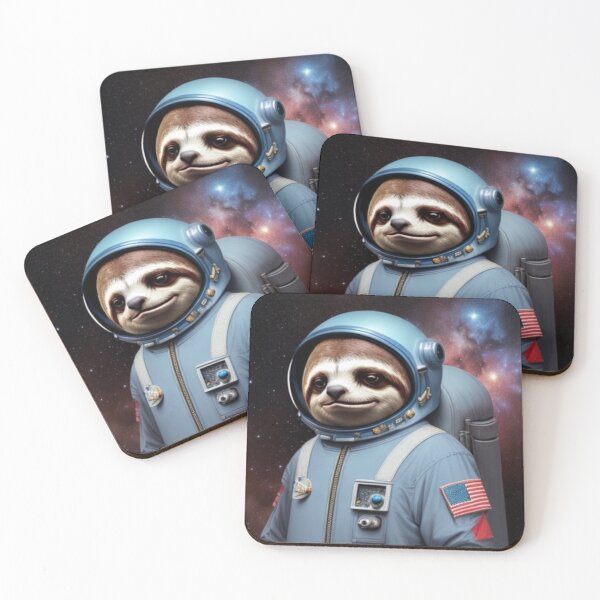 Item preview, Space Sloth v2 designed and sold by NeilODonnell.