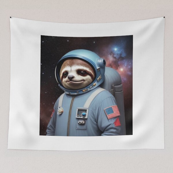 Item preview, Space Sloth v2 designed and sold by NeilODonnell.