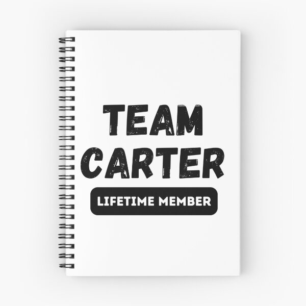 Item preview, Team CARTER Lifetime member family gift designed and sold by IssaraStudio.