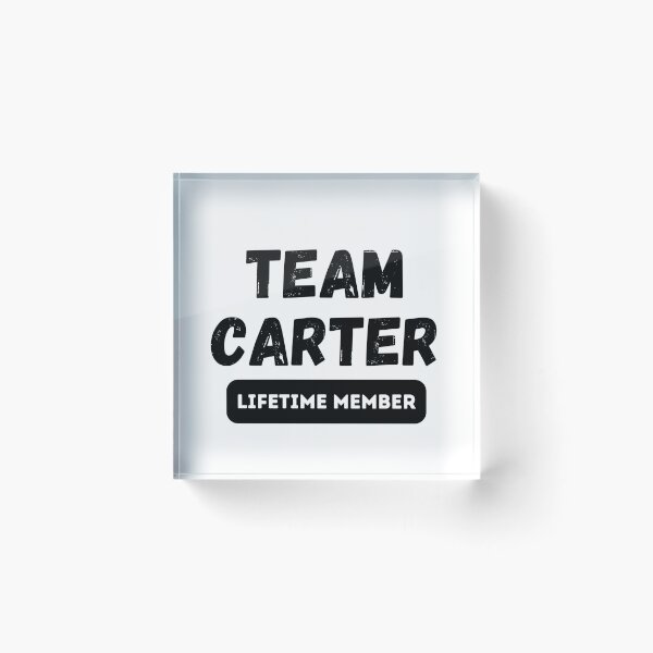 Item preview, Team CARTER Lifetime member family gift designed and sold by IssaraStudio.