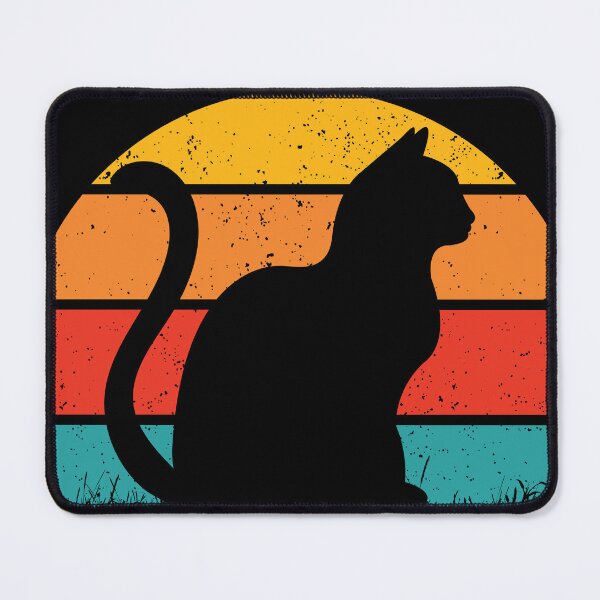 Item preview, Sunset Side Cat Silhouette designed and sold by Noverda Nawarizka Prabowo.