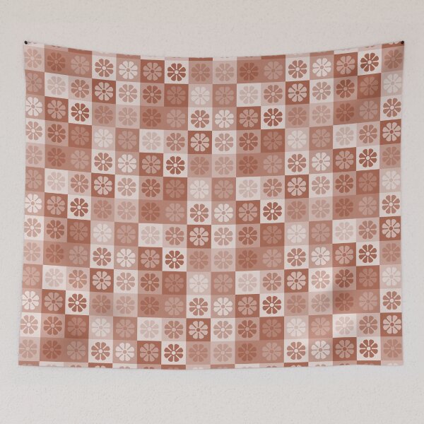 Item preview, Geometric Pattern: Amapola: Umber designed and sold by Red Wolf.