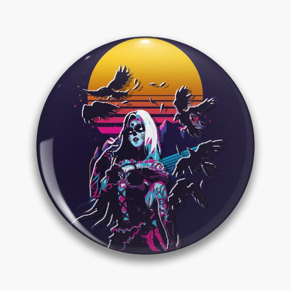 Item preview, Death Must Die - Mort *80s retro* designed and sold by MyRetroArt.