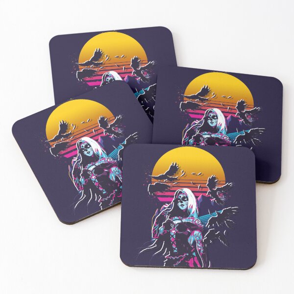 Item preview, Death Must Die - Mort *80s retro* designed and sold by MyRetroArt.