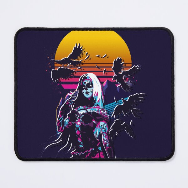 Item preview, Death Must Die - Mort *80s retro* designed and sold by MyRetroArt.