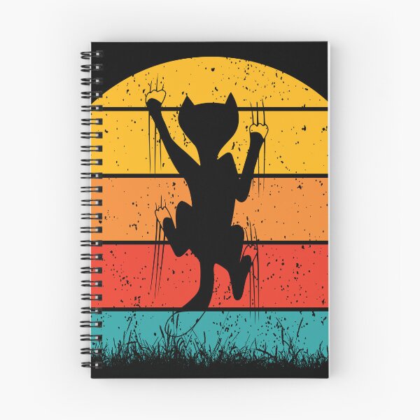 Item preview, Sunset Naughty Scratching Cat Silhouette designed and sold by Noverda Nawarizka Prabowo.