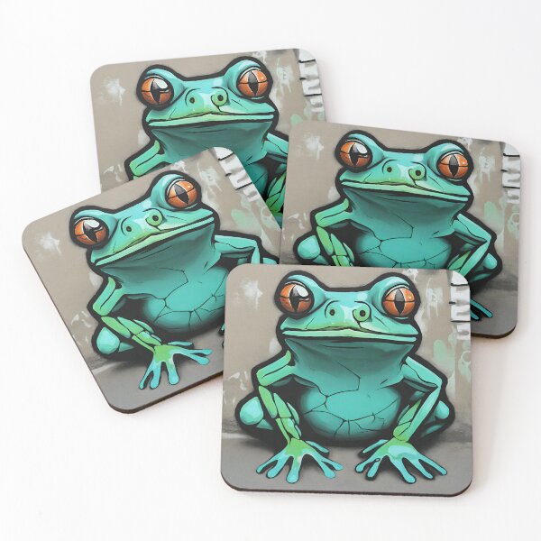 Item preview, Green frog designed and sold by StyleSketch.