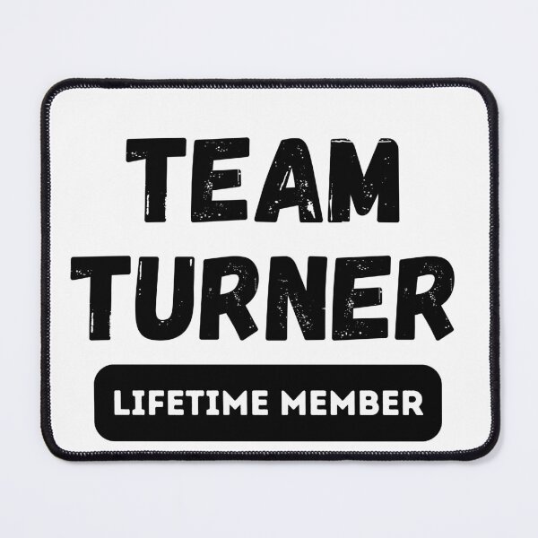 Item preview, Team TURNER Lifetime member family gift designed and sold by IssaraStudio.