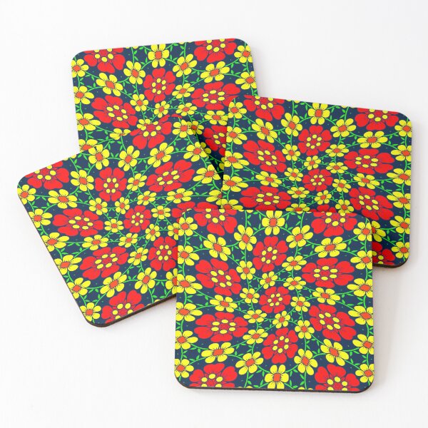 Item preview, Colorful Flowers Background designed and sold by Patternflower.