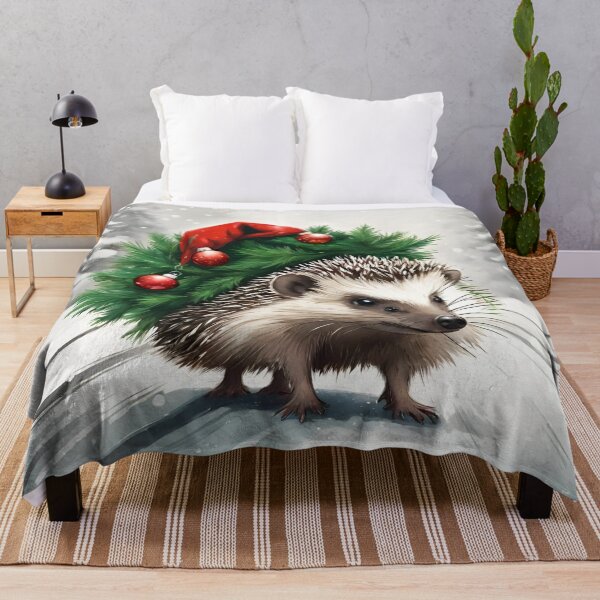 Item preview, Christmas hedgehog designed and sold by StyleSketch.