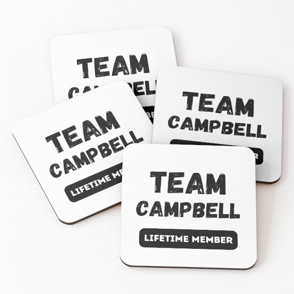 Item preview, Team CAMPBELL Lifetime member family gift designed and sold by IssaraStudio.