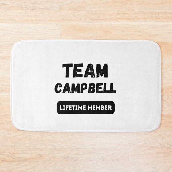 Item preview, Team CAMPBELL Lifetime member family gift designed and sold by IssaraStudio.