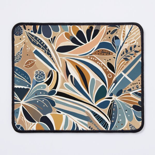 Item preview, Abstract Folk Floral Boho seamless Motif designed and sold by wolfer21.